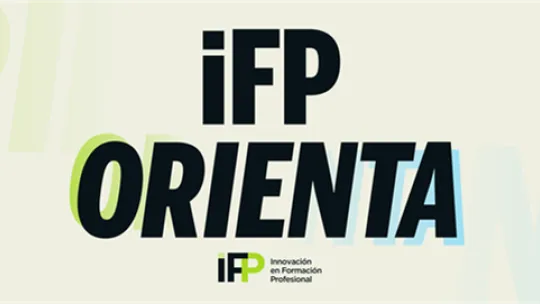 Orientaday |IFP Un banner en el que aparecen las palabras IFP orientaday