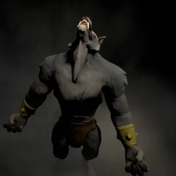 Fragmento de la animación "LOBO"