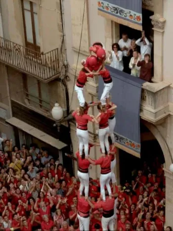 "Castells" torre humana