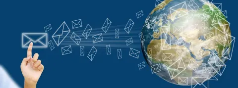 Representación de envío de emails